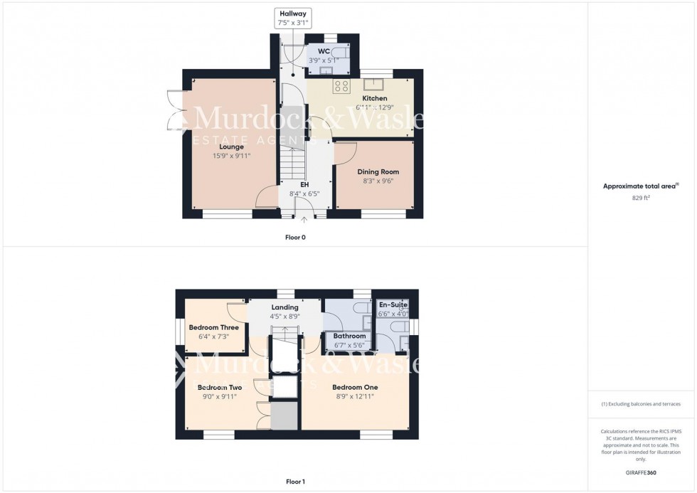 Floorplan for Garlandstone Walk, Hempsted, Gloucester