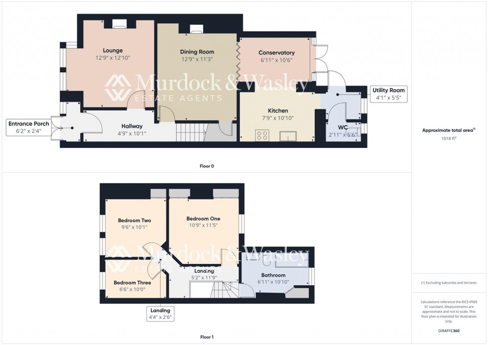 Floorplan for Church Road, Longlevens, Gloucester
