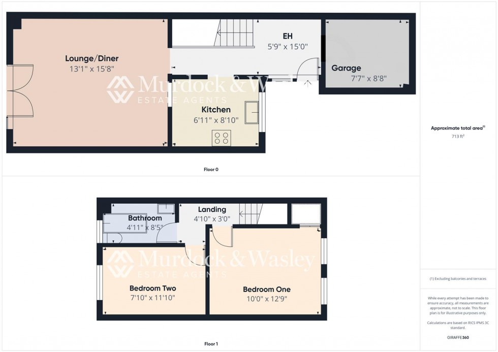 Floorplan for Armscroft Gardens,  Elmbridge, Gloucester