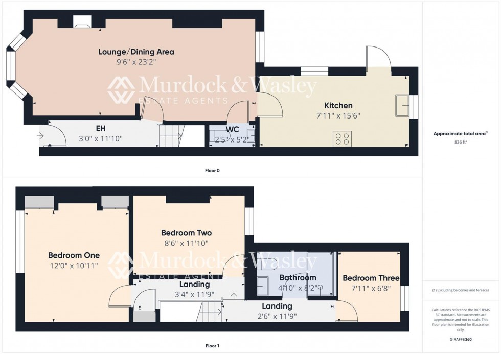 Floorplan for Ebor Road, Elmbridge, Gloucester
