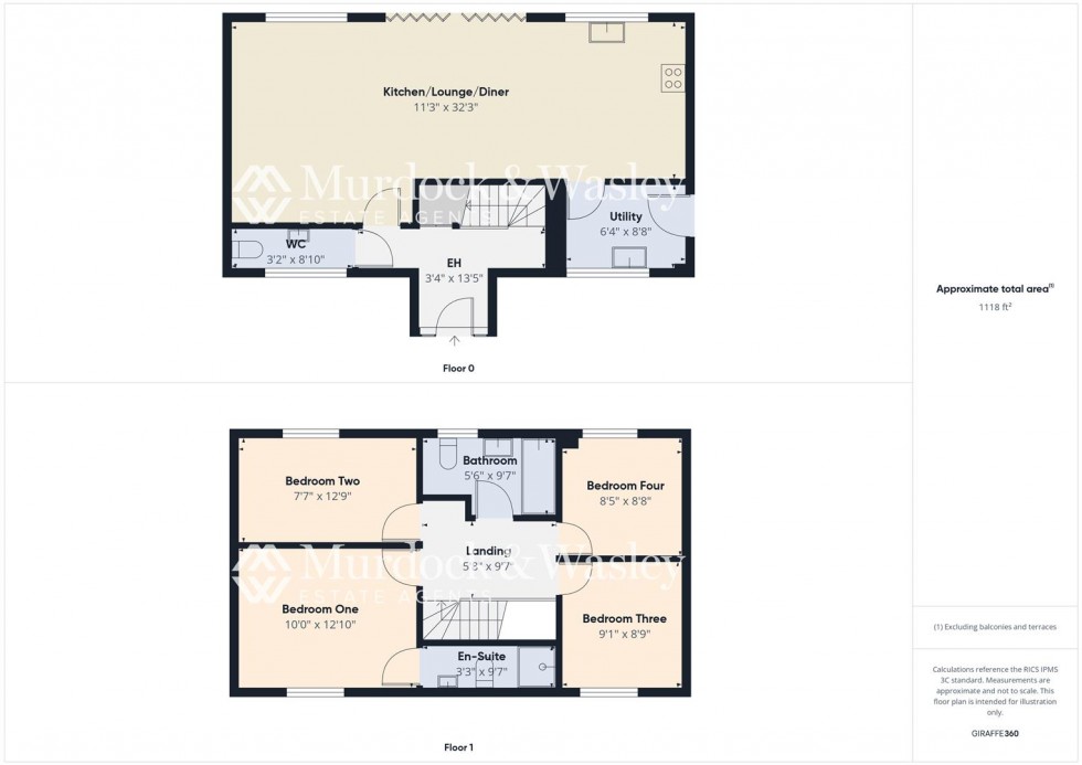 Floorplan for Swallow Crescent, Innsworth, Gloucester