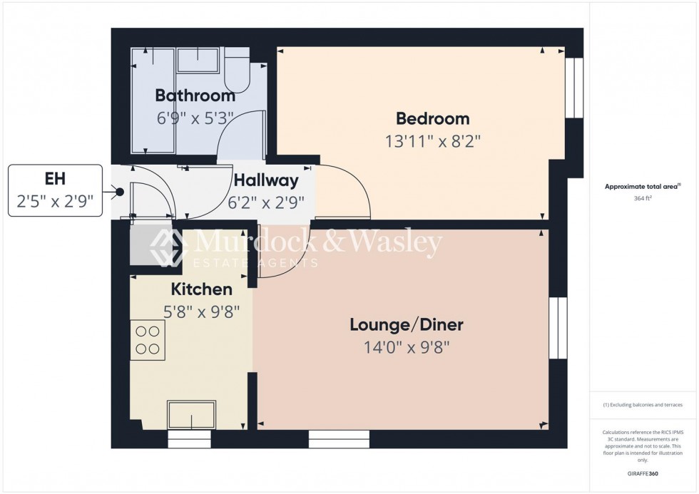 Floorplan for Michaelmas Court, Gloucester