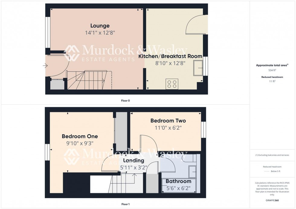 Floorplan for Woodbine Close, Abbeymead