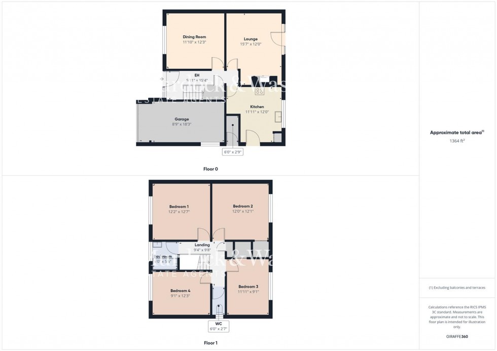 Floorplan for Alexandra Road, Gloucester
