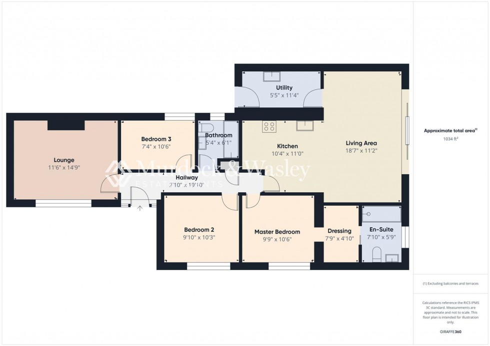 Floorplan for Albemarle Road, Churchdown, Gloucester