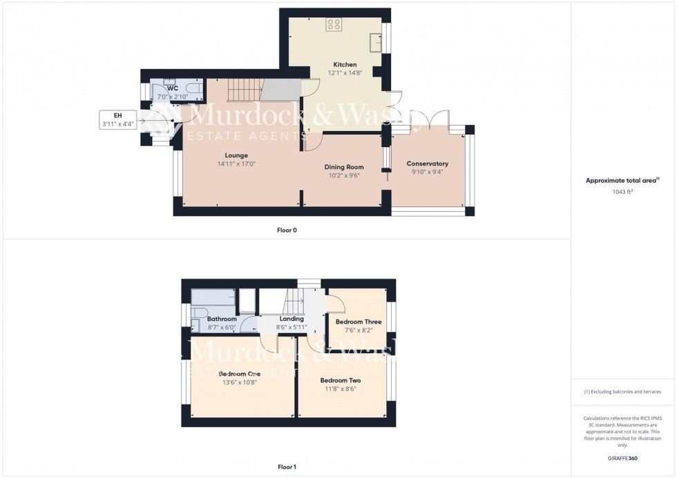 Floorplan for Saddlers Road, Quedgeley, Gloucester