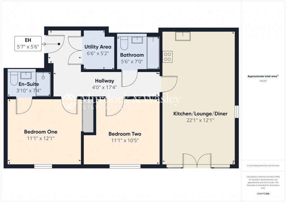 Floorplan for Hobbs Way, Gloucester