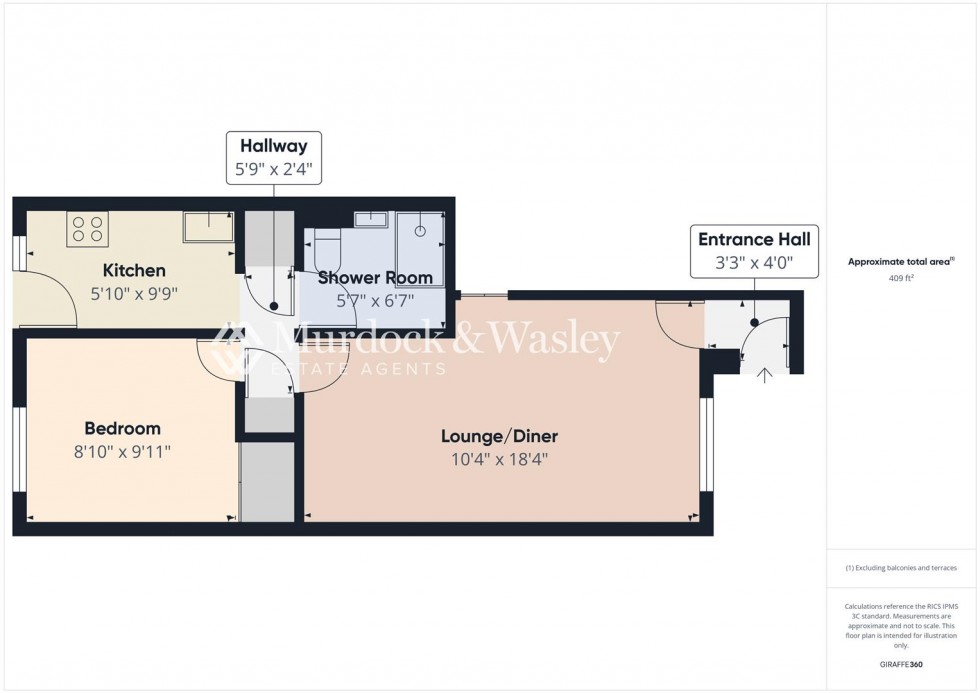 Floorplan for Raleigh Close, Churchdown, Gloucester