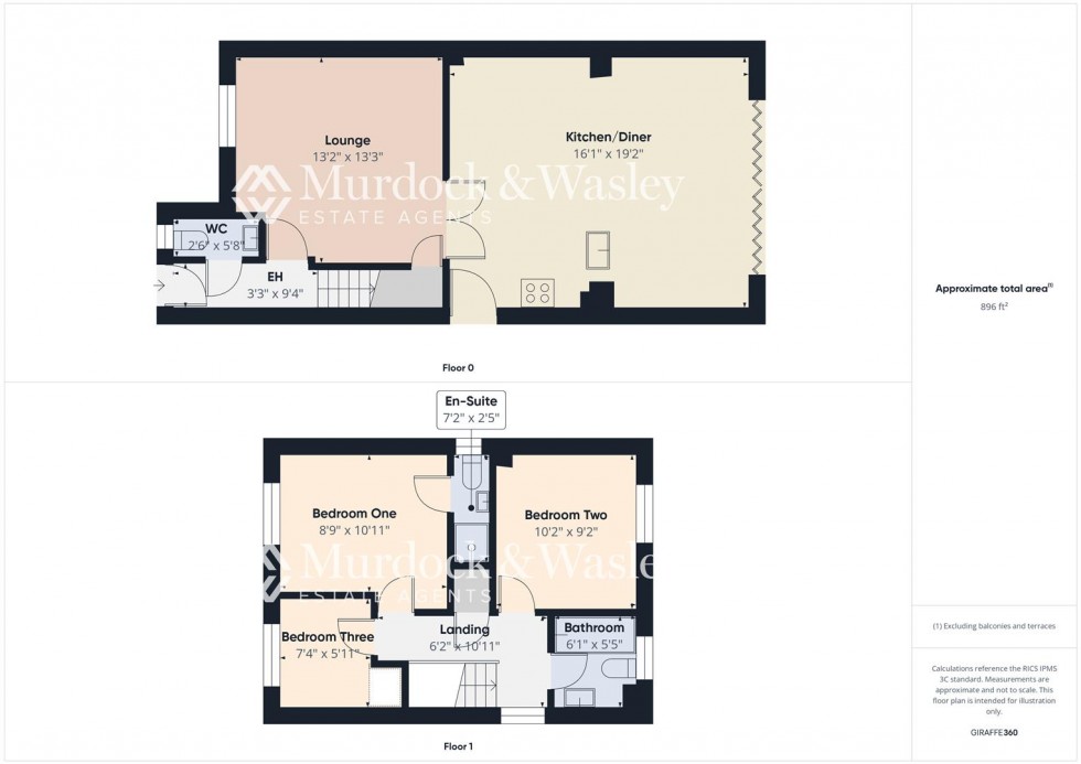 Floorplan for Highclere Road, Quedgeley, Gloucester