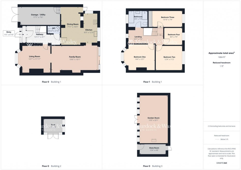 Floorplan for Denmark Road, Gloucester