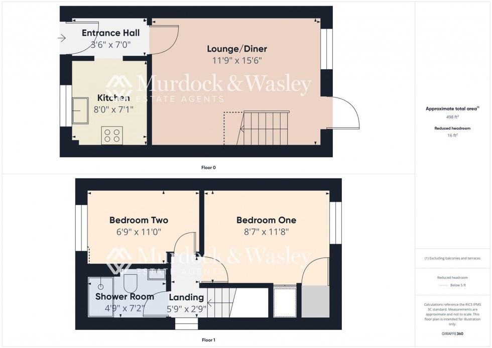 Floorplan for Brockeridge Close, Quedgeley, Gloucester