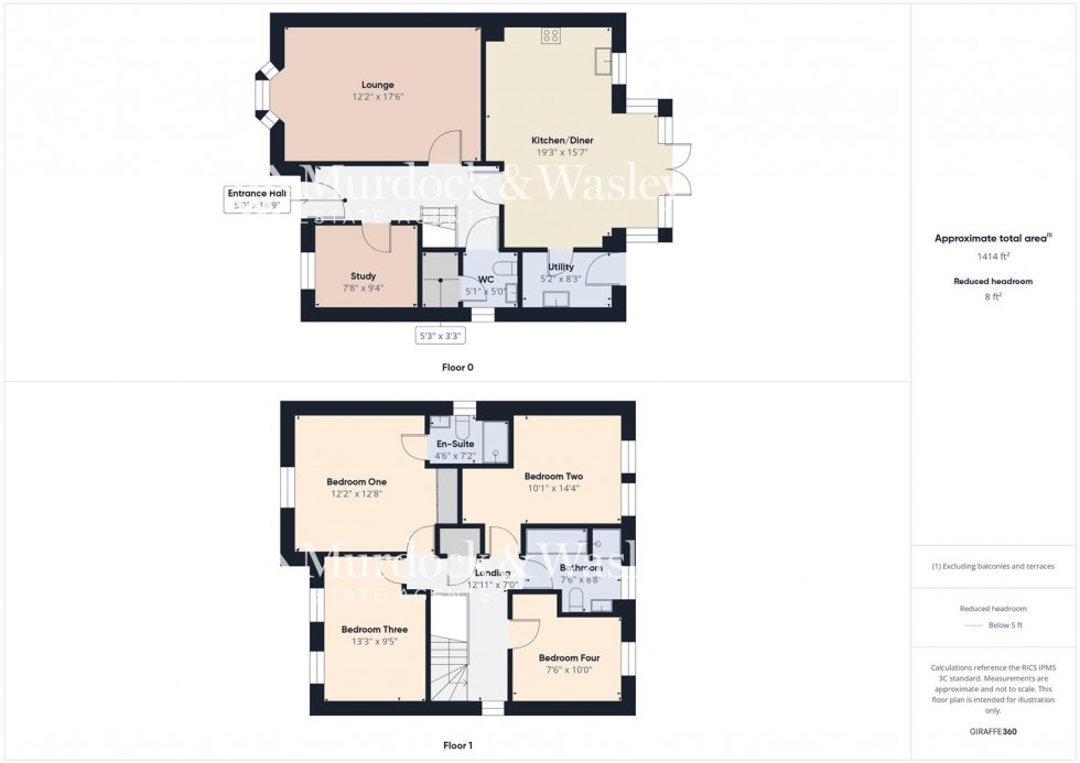 Floorplan for Nightingale Close, Hardwicke, Gloucester