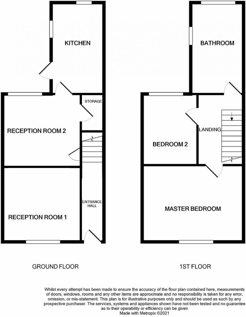 Floorplan for Clement Street, Gloucester