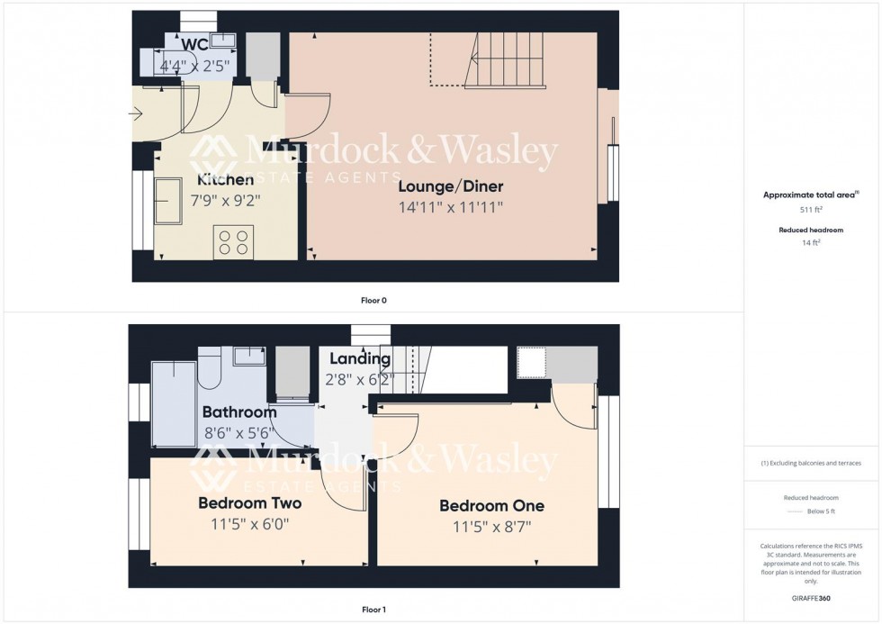 Floorplan for Buttington, Abbeymead, Gloucester