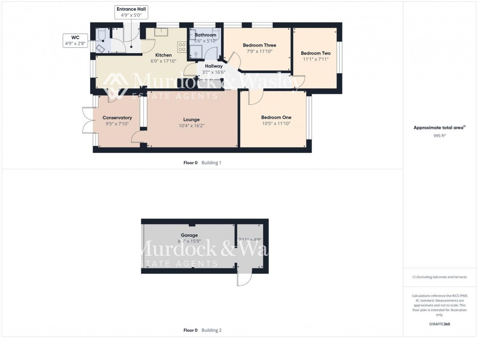 Floorplan for Abbotswood Road, Brockworth, Gloucester