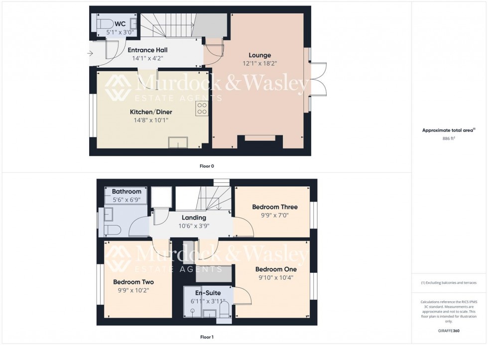 Floorplan for Harrier Way, Hardwicke, Gloucester