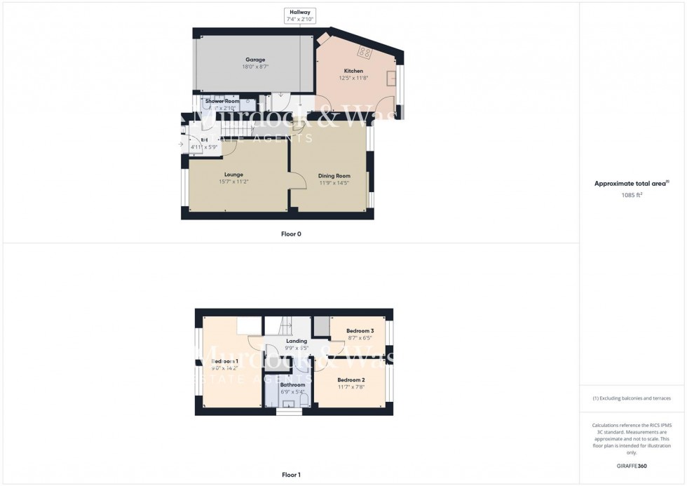 Floorplan for Sivell Close, Longford, Gloucester