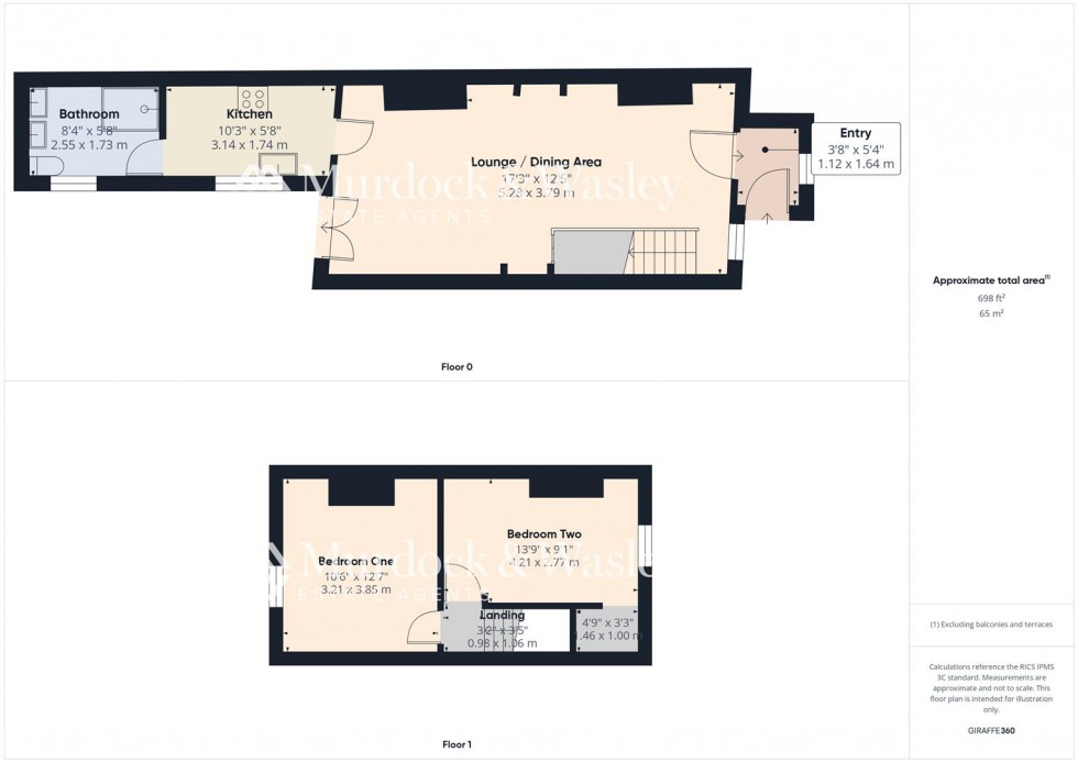 Floorplan for Millbrook Street, Gloucester