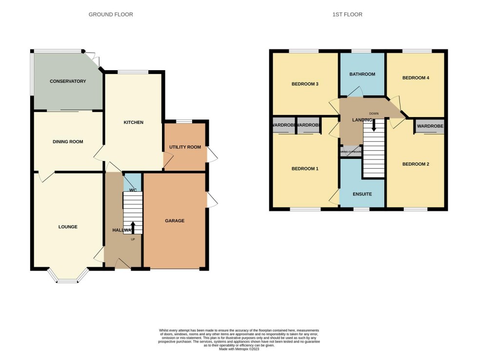 Floorplan for Windfall Way, Elmbridge, Gloucester