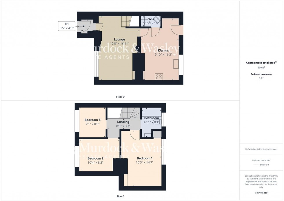 Floorplan for Stonehenge Road, Gloucester