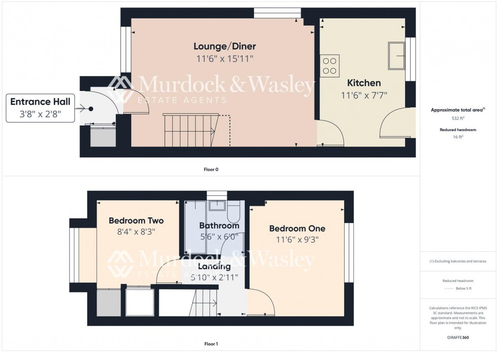 Floorplan for Manley Gardens, Longlevens, Gloucester