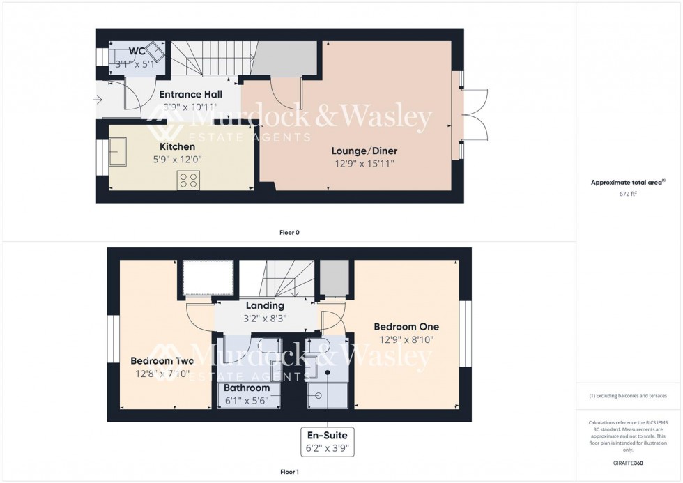 Floorplan for Cornflower Way, Highnam