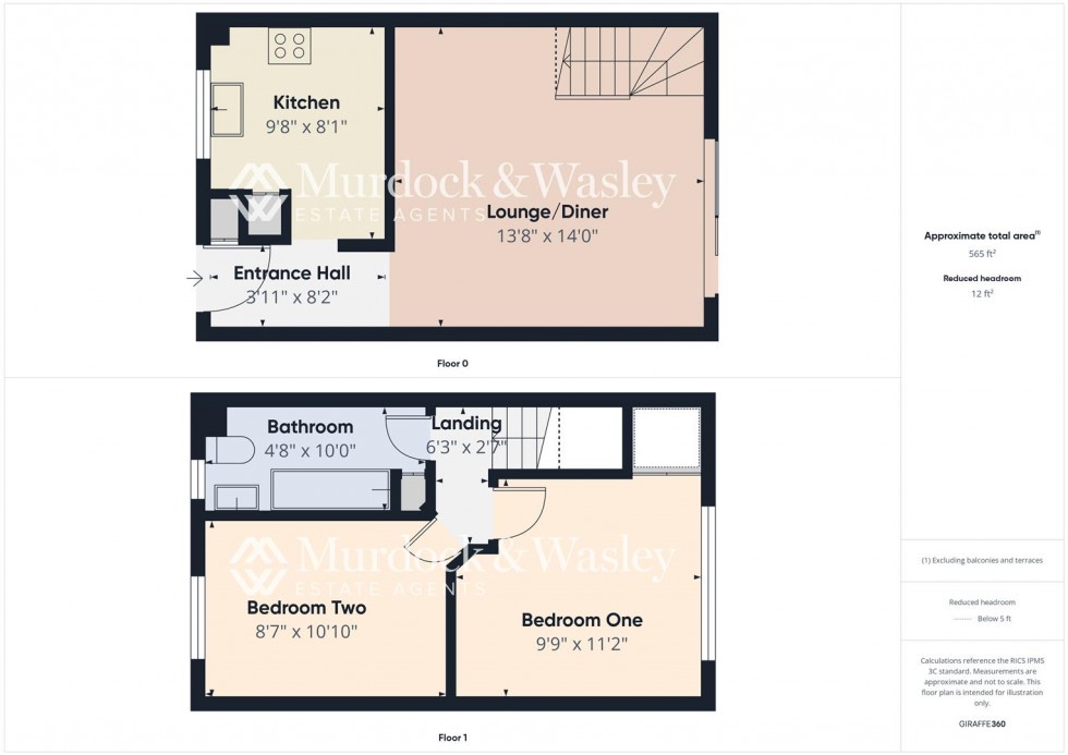 Floorplan for Beaumont Road, Longlevens, Gloucester