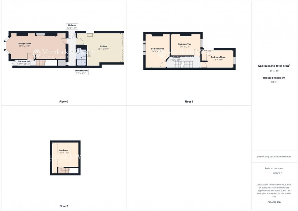 Floorplan for Frampton Road, Linden, Gloucester