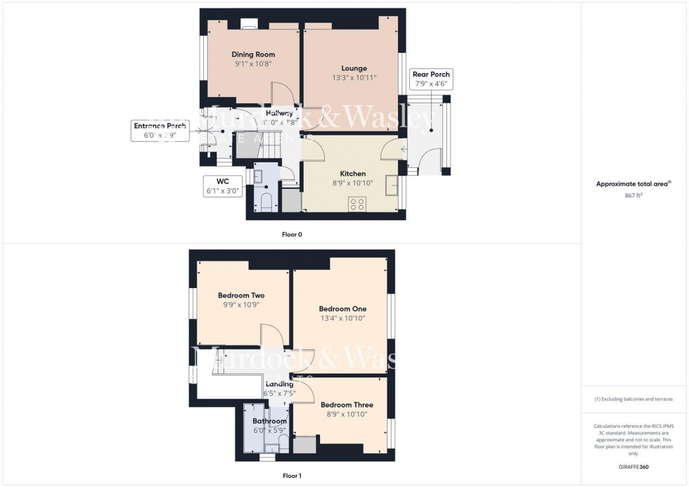 Floorplan for Finlay Road, Gloucester