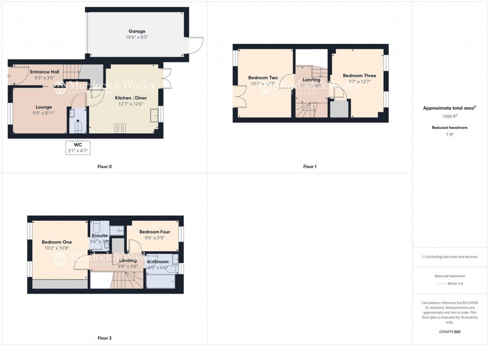 Floorplan for Boughton Way, Gloucester