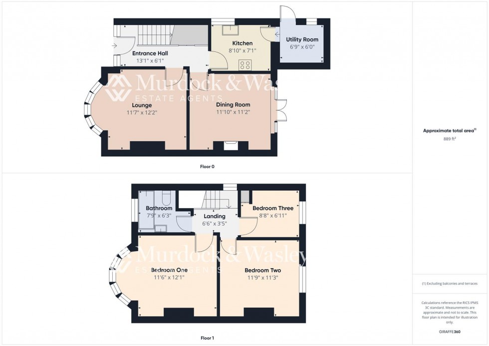 Floorplan for Calton Road, Linden, Gloucester