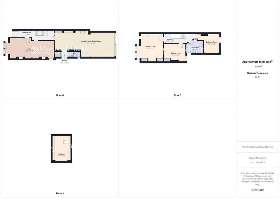 Floorplan for Bloomfield Road, Linden, Gloucester