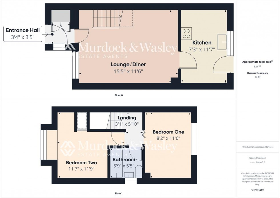 Floorplan for Taurus Close, Longford, Gloucester
