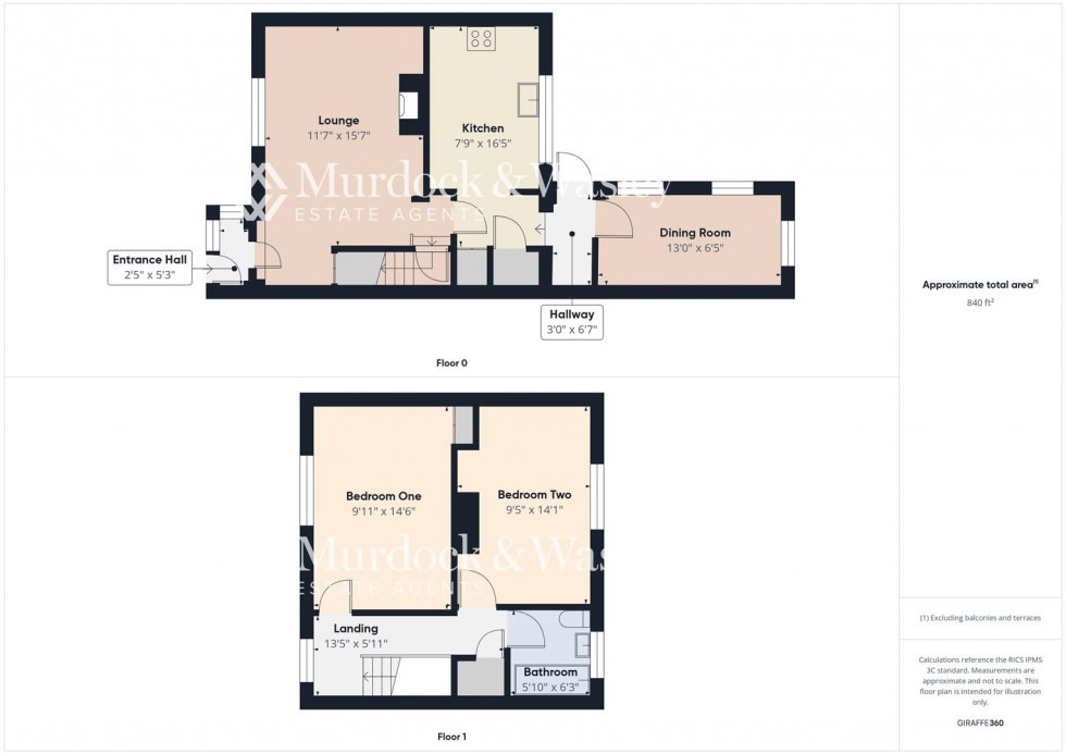 Floorplan for Milton Avenue, Podsmead, Gloucester