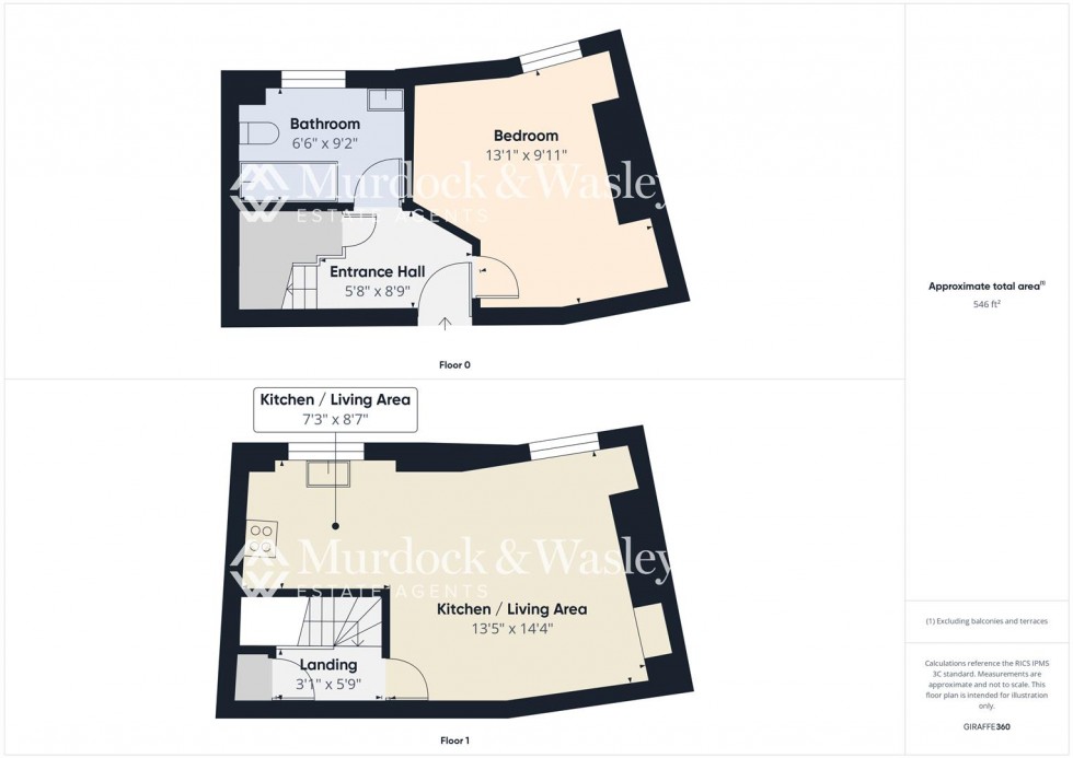 Floorplan for The Crescent, Gloucester