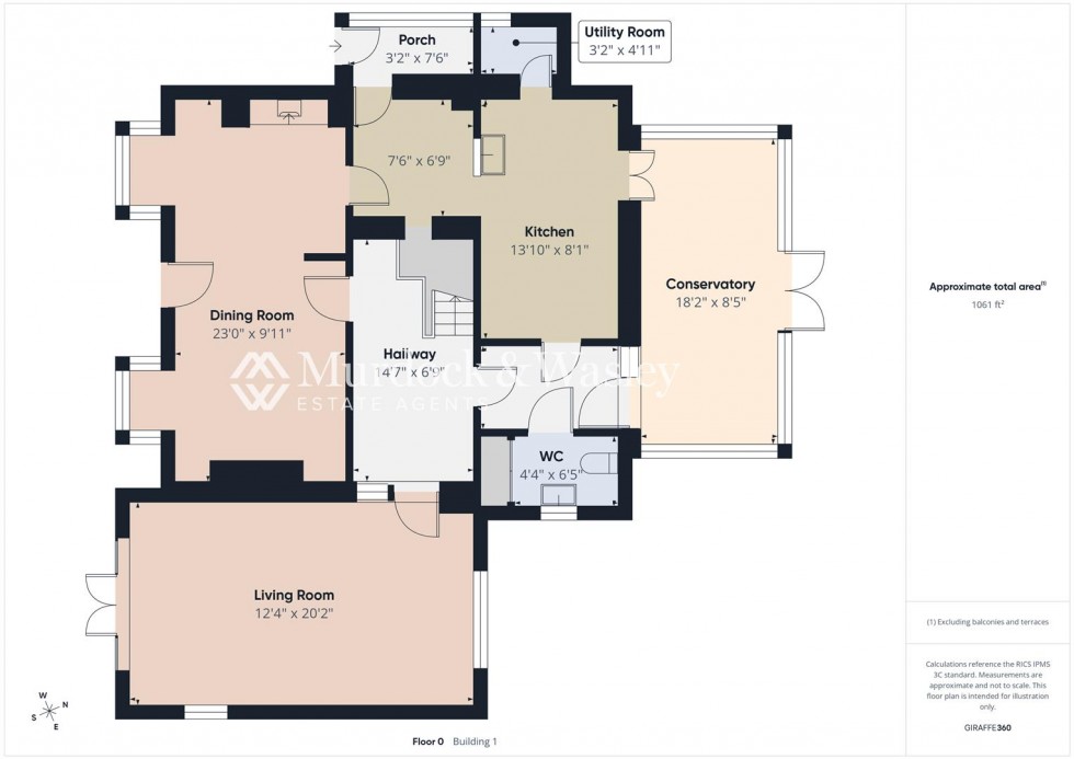 Floorplan for Ledbury Road, Staunton, Gloucester