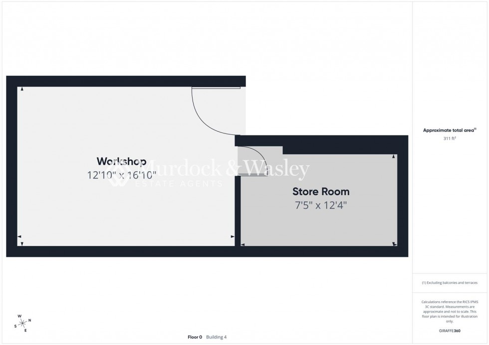 Floorplan for Ledbury Road, Staunton, Gloucester