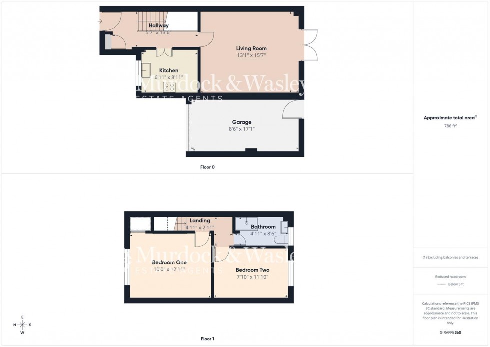 Floorplan for Armscroft Gardens, Gloucester