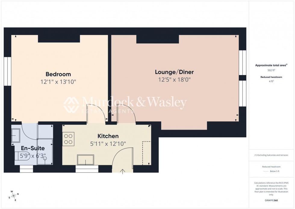 Floorplan for Denmark Road, Gloucester