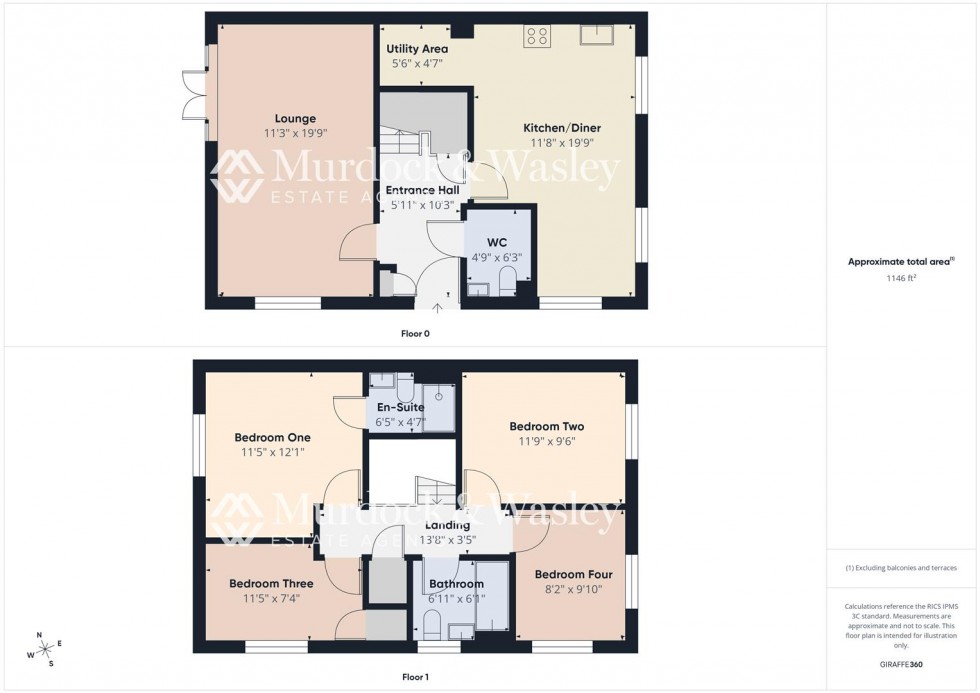 Floorplan for Farmhouse Road, Gloucester
