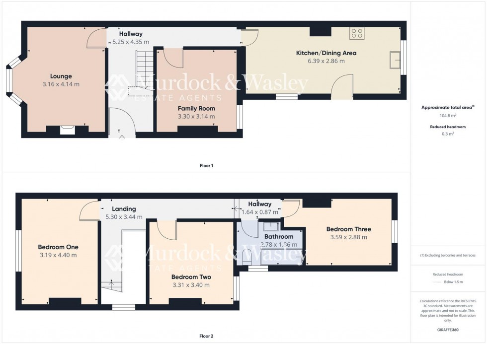 Floorplan for Hinton Road, Gloucester