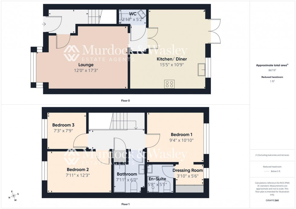 Floorplan for Digby Green Kingsway, Gloucester