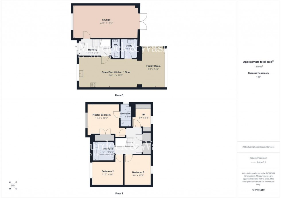 Floorplan for Spring Meadow Rise, Hempsted, Gloucester