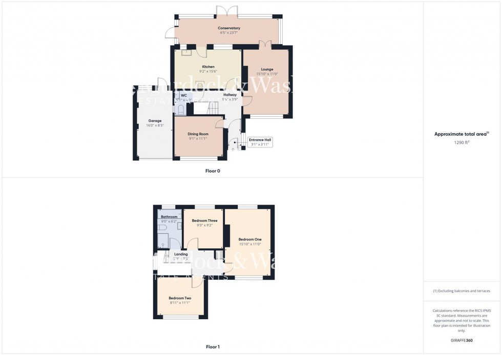 Floorplan for Paygrove Lane, Longlevens, Gloucester