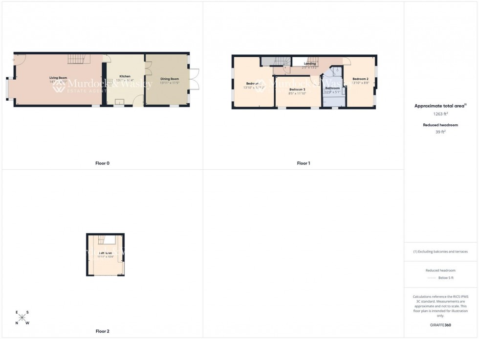 Floorplan for Lysons Avenue, Linden, Gloucester