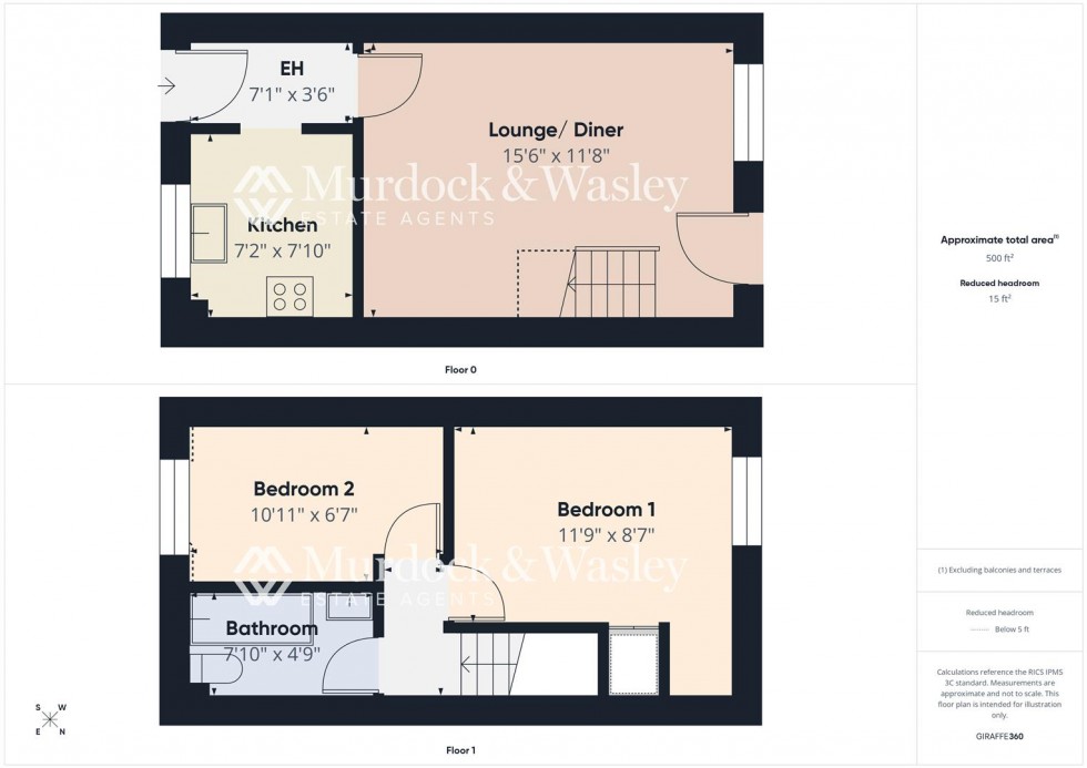Floorplan for Leacey Mews, Churchdown, Gloucester