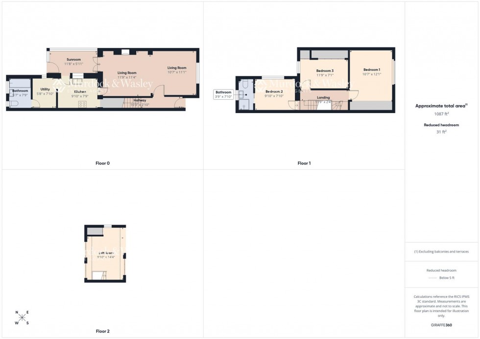 Floorplan for Calton Road, Linden, Gloucester