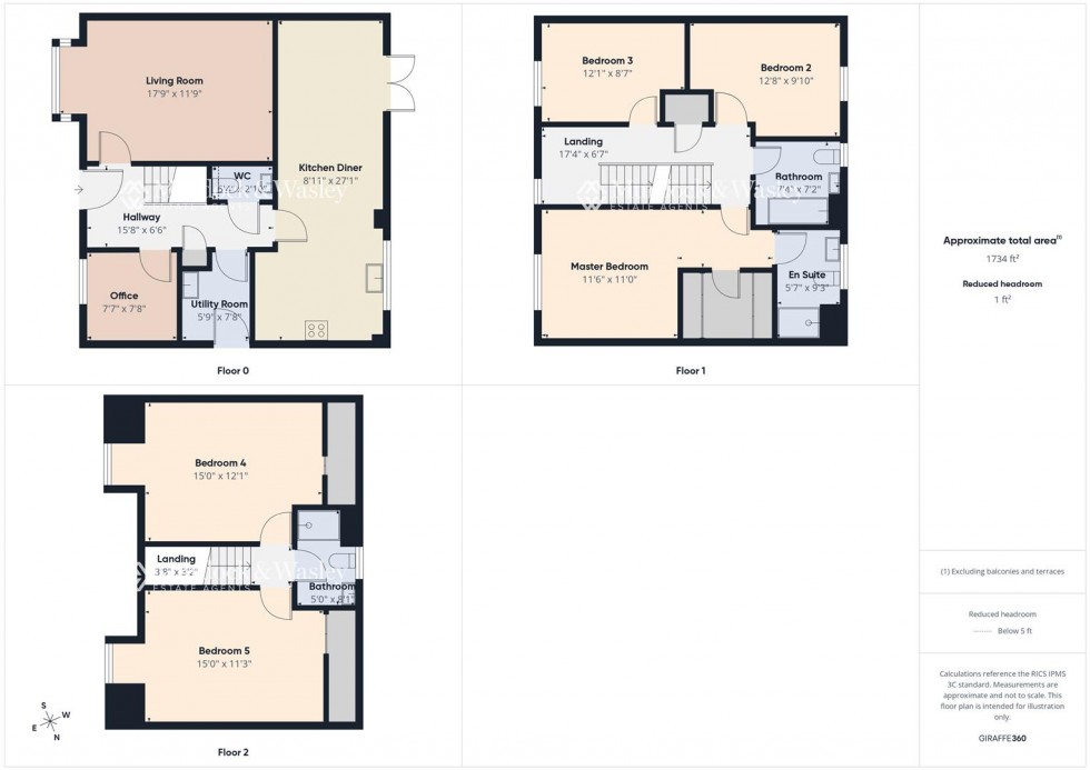 Floorplan for Castello Road, Brockworth, Gloucester