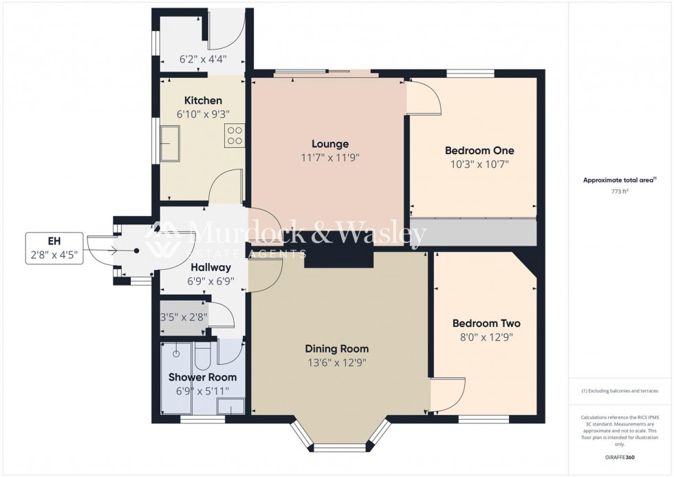 Floorplan for Cheltenham Road, Longlevens, Gloucester