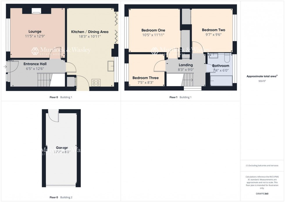 Floorplan for Eagle Way, Abbeydale, Gloucester